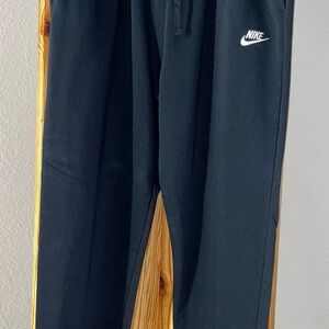 Nike Black Joggers with White Logo